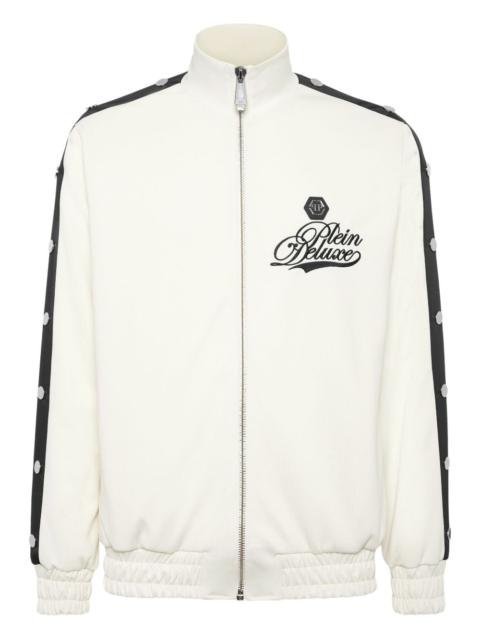 PHILIPP PLEIN signature-detail tracksuit jacket
