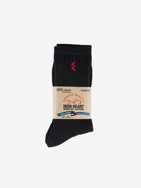 Iron Heart Iron Heart Work Socks Black