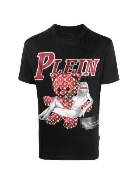 PHILIPP PLEIN graphic-print cotton T-shirt