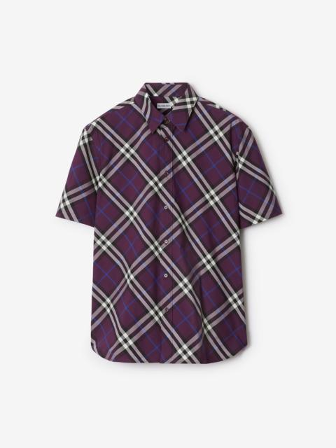 Burberry Check Cotton Shirt