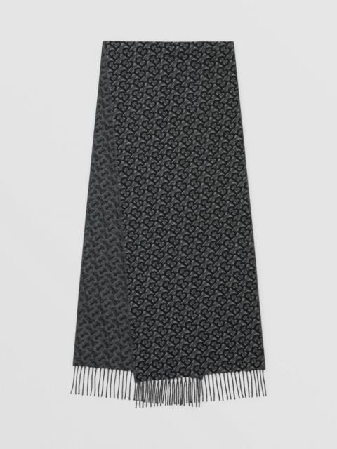 Monogram Cashmere Jacquard Scarf