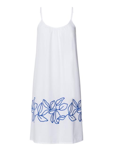 HANRO Liz Embroidered Cotton Chemise