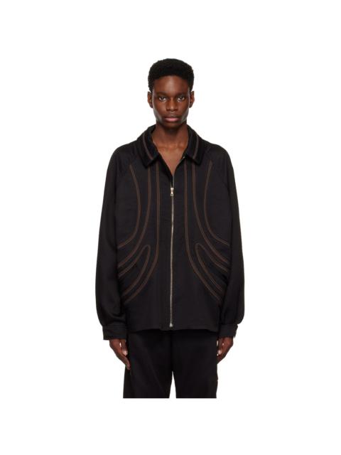 Kiko Kostadinov exposed-seam bomber jacket