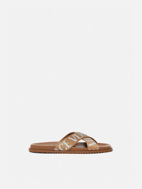 VERSACE Versace Allover Sandals