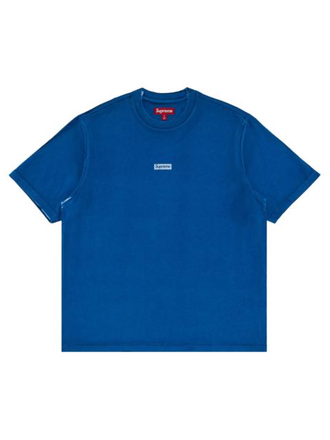 Supreme Overprint Small Box Short-Sleeve Top 'Blue'