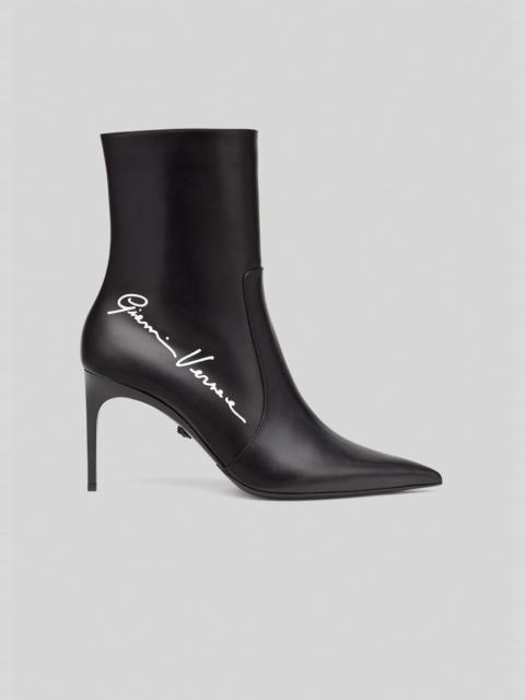 VERSACE GV Signature Ankle Boots