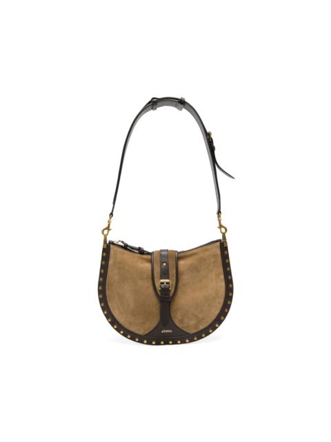Isabel Marant Oskan buckle leather shoulder bag