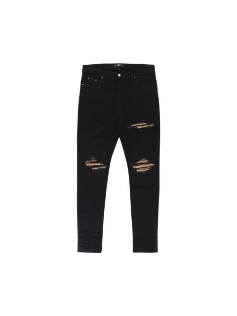 Amiri MX1 Skinny Jeans 'Black/Gold'