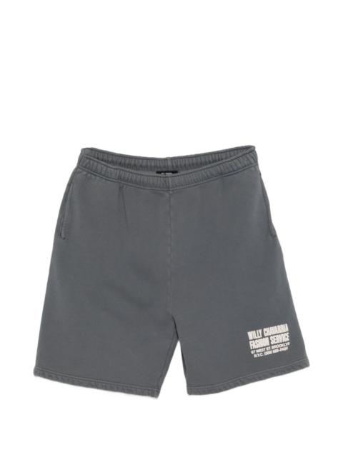 WILLY CHAVARRIA drawstring logo shorts