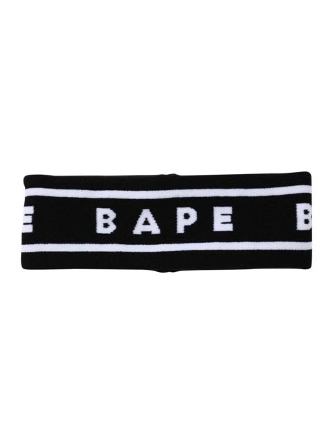A BATHING APE® BAPE Headband 'Black'