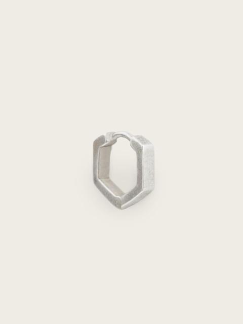 ALLSAINTS HEX HOOP EARRING