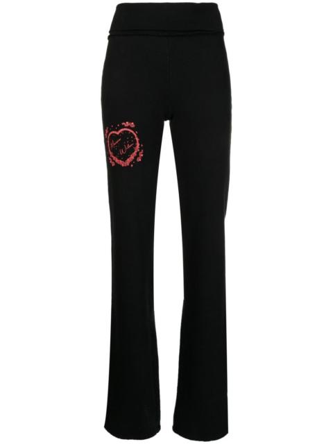 MAISIE WILEN Pop logo-print track pants
