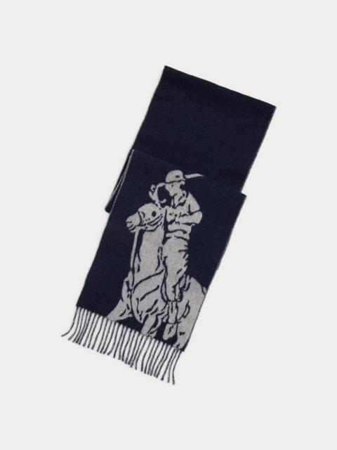 Polo Ralph Lauren Big Pony Wool-Blend Scarf