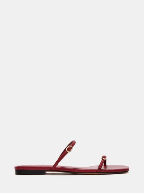 STEVE MADDEN TUNDRA RED LEATHER