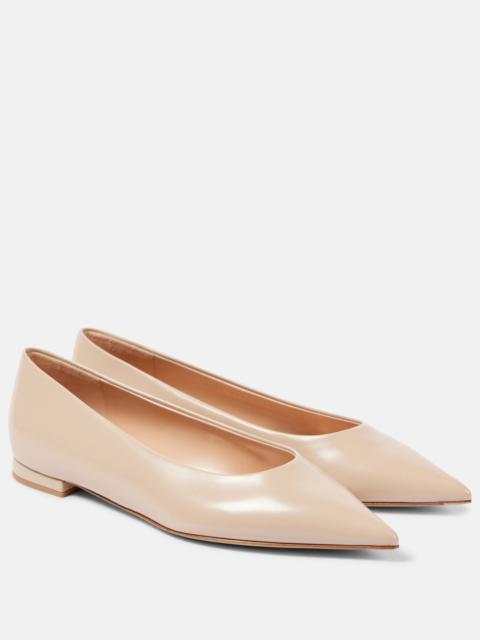 Gianvito Rossi Patent leather ballet flats