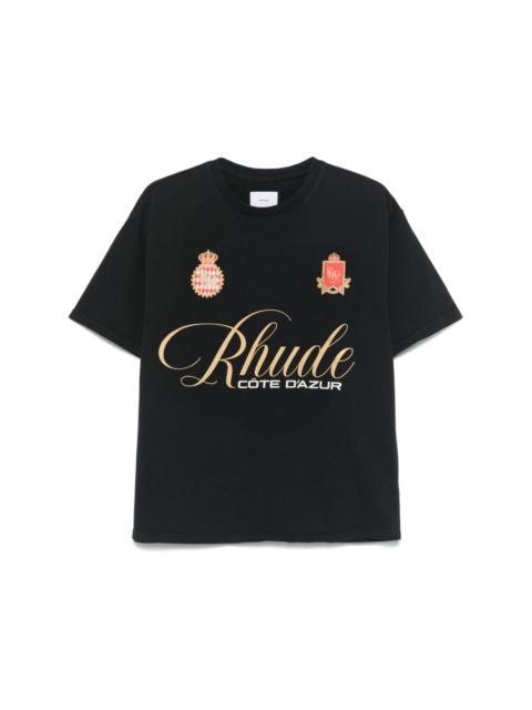 Rhude Script Crest T-shirt