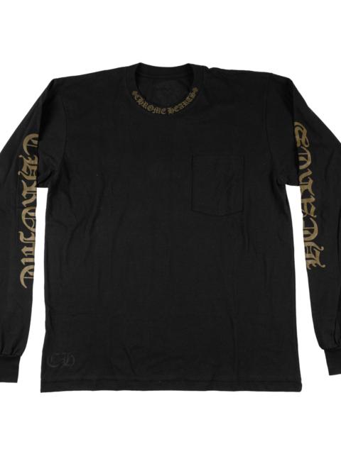 Chrome Hearts Neck Logo Long Sleeve Tee "Olive" CHRM0867