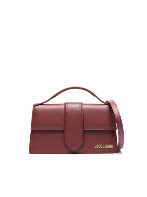 JACQUEMUS medium Bambino leather bag