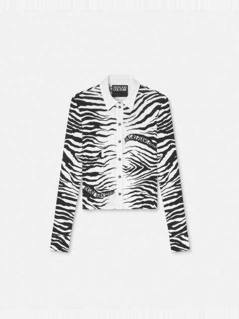 VERSACE JEANS COUTURE Zebra Shirt