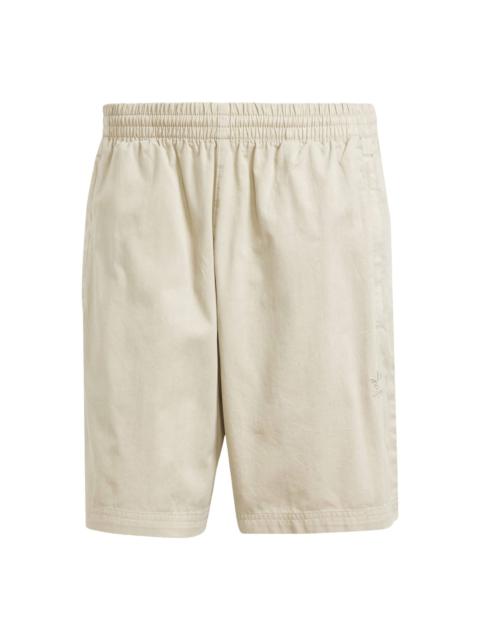 adidas adidas Trefoil Essentials+ Dye Woven Shorts 'Beige' IS1733