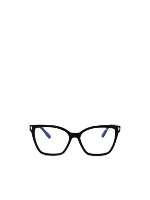 TOM FORD cat-eye frame glasses