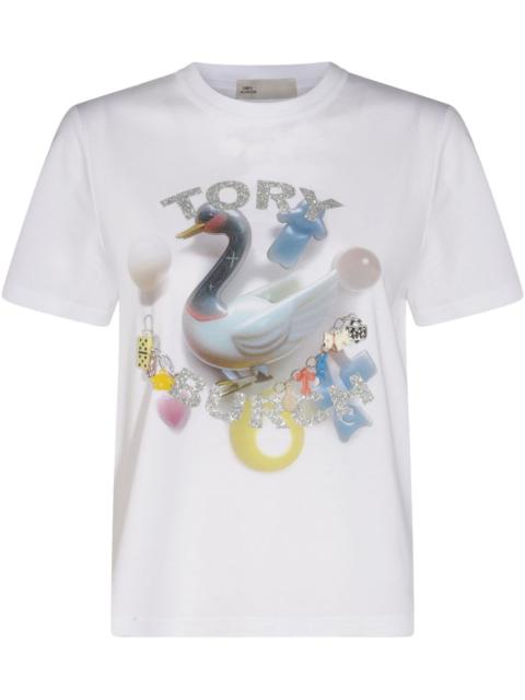 TORY BURCH logo-print T-shirt