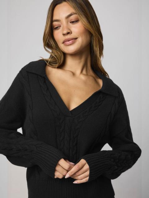 Splendid The Jet Set Polo Sweater
