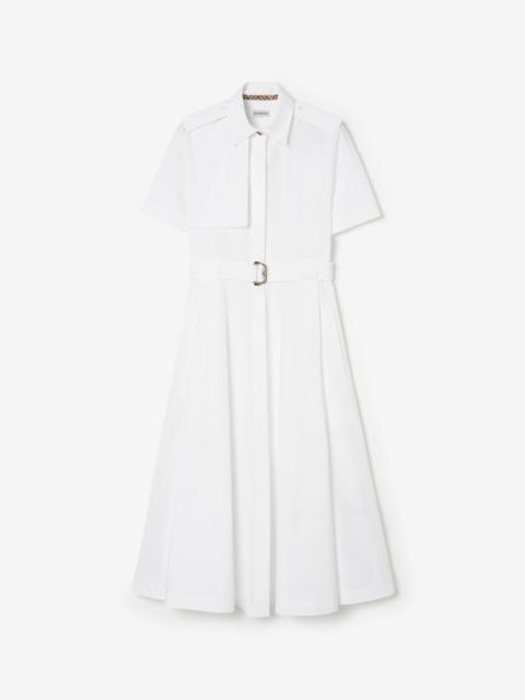 Burberry Cotton Poplin Shirt Dress