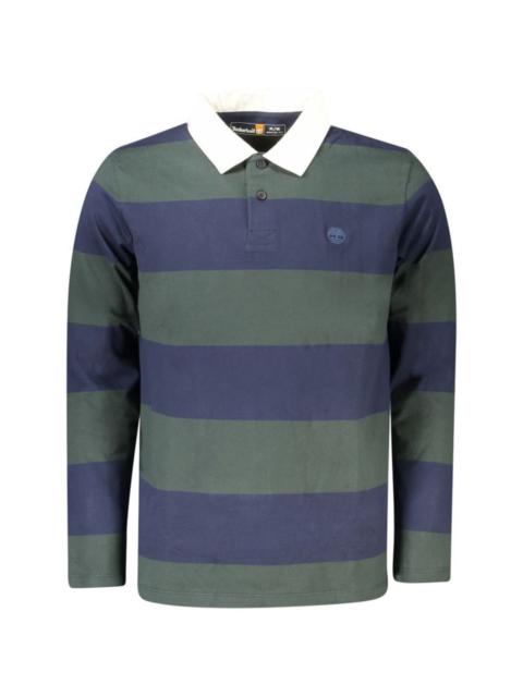 Timberland striped long-sleeve polo shirt
