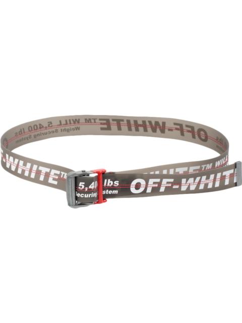 Off-White OFF-WHITE PVC Industrial Belt (SS19) Black/White