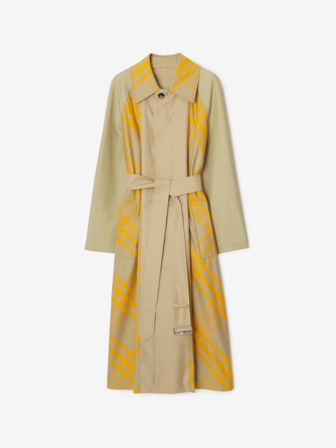 Burberry Long Bradford Reversible Car Coat