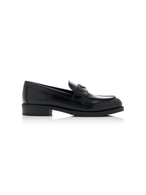 Prada Leather Loafers black