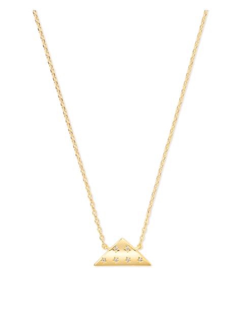 KENDRA SCOTT Folds of Honor Pendant Necklace in Gold