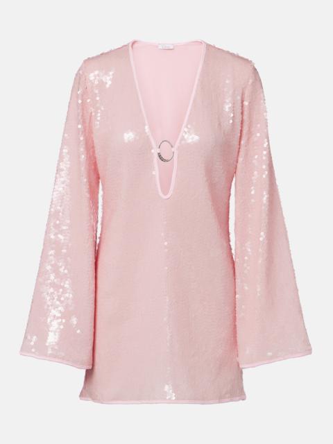 Oséree Sequined minidress