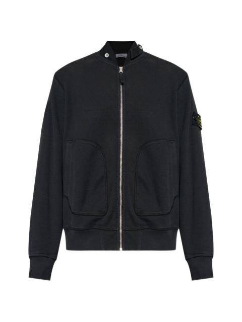 Stone Island logo-patch sweatshirt