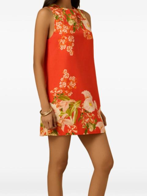 HEMANT & NANDITA floral-print shift dress