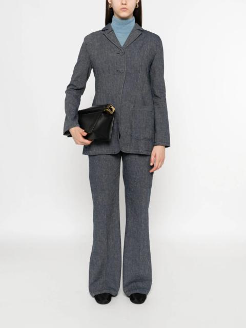 MKDT STUDIO Mark Kenly Domino Tan Button-fly Trousers