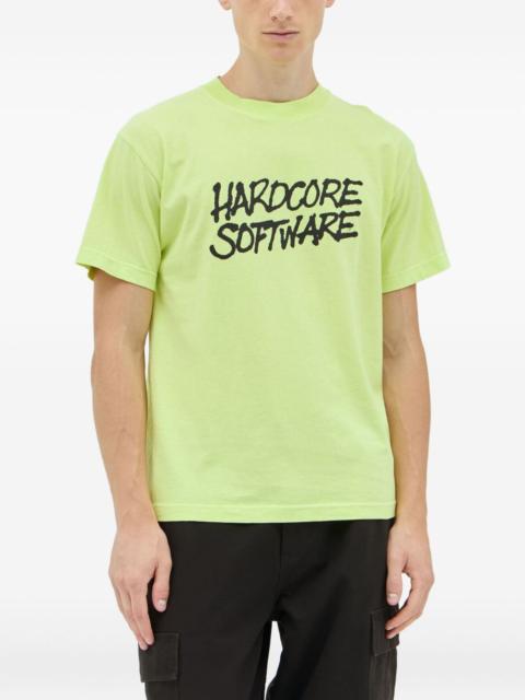 Metalwood Studio slogan-print crew-neck T-shirt