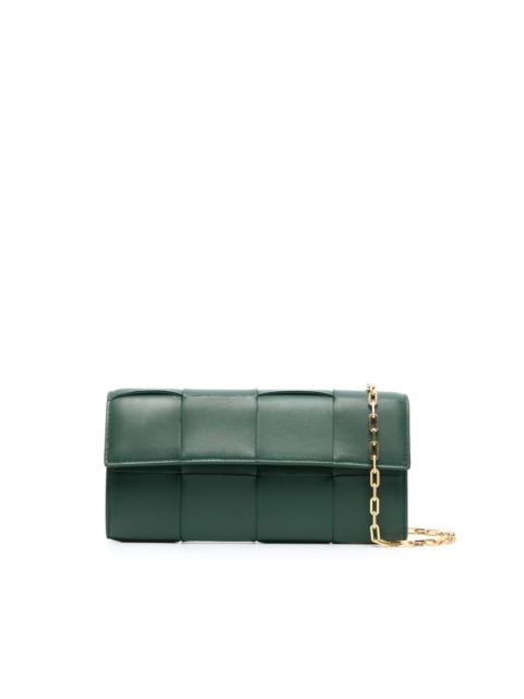 Bottega Veneta Cassette leather clutch bag