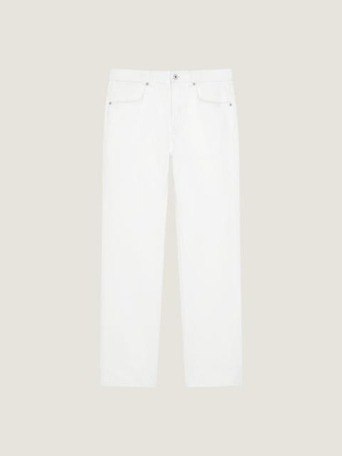 Givenchy STRAIGHT FIT WHITE JEANS