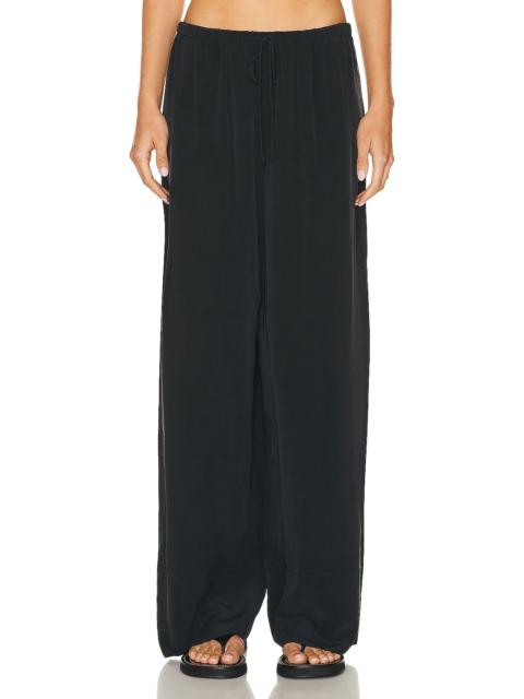 ST. AGNI Relaxed Silk Pant