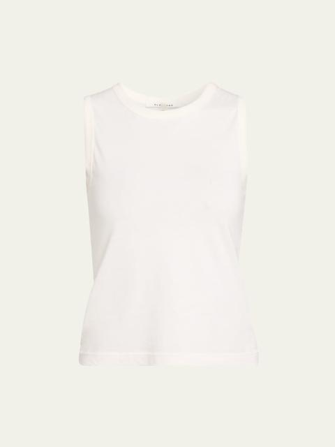 SLVRLAKE Crewneck Cotton Tank Top