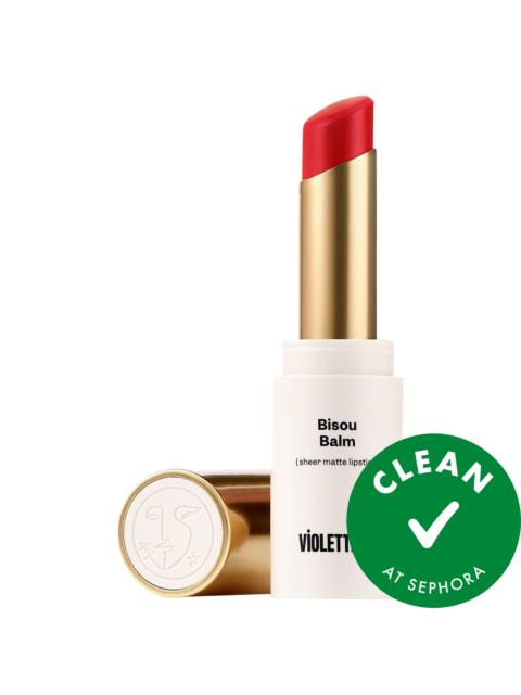VIOLETTE_FR BISOU BALM Sheer Matte Lipstick