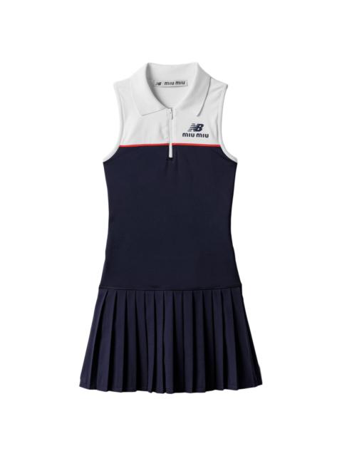 Miu Miu Women's New Balance x with Coco Gauff Stretch Technical Jersey Dress - Blue