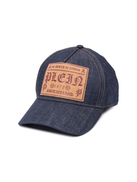 Pleinâ¢ denim baseball cap