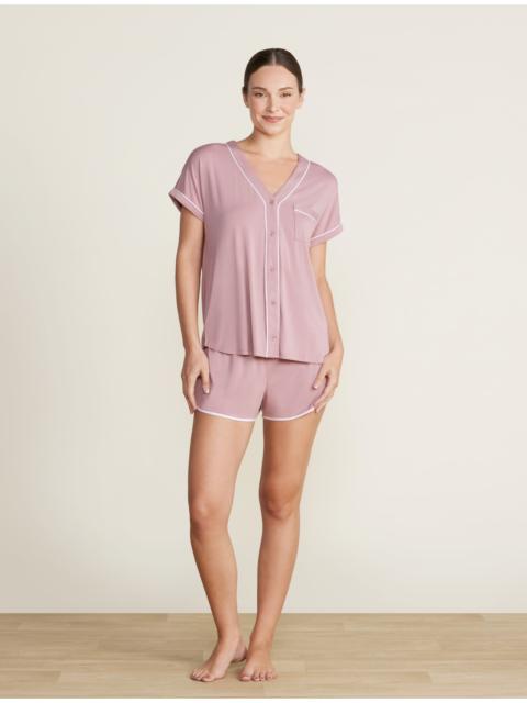 Barefoot Dreams Malibu Collection® Soft Jersey Piped Lounge Set