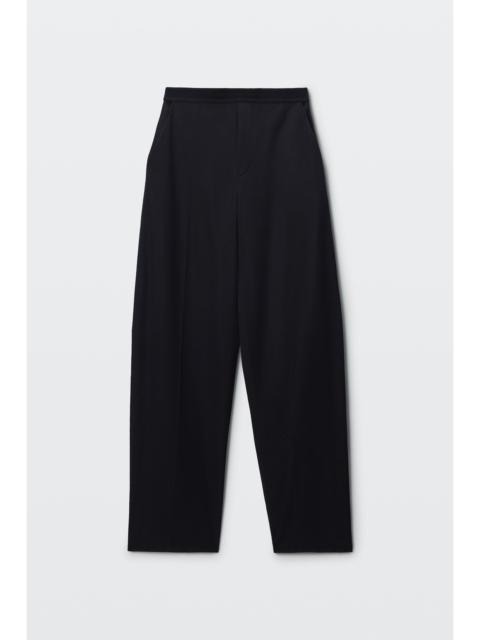 Alexander Wang logo elastic mid-rise articulated pant