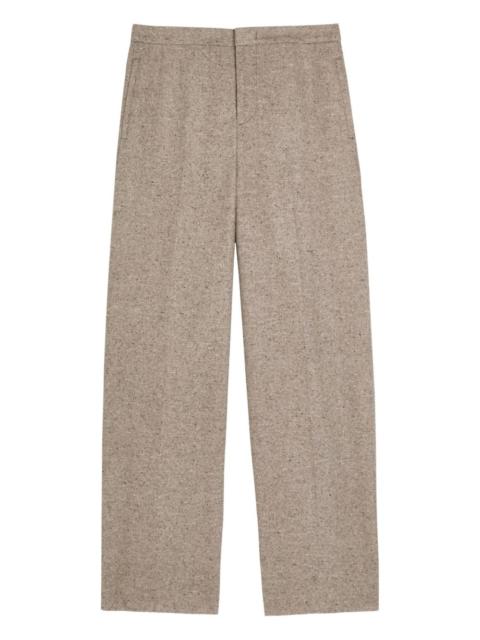 Vince beige straight trousers