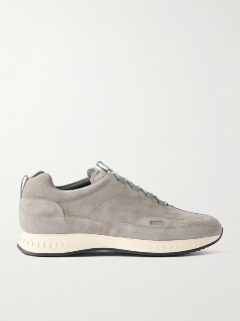 John Lobb Laced Stream Suede Sneakers