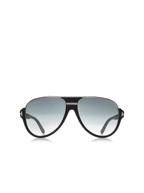 TOM FORD DIMITRY VINTAGE AVIATOR SUNGLASSES